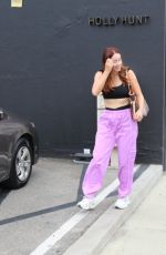 WHITNEY LEAVITT Arrives at Dancing with the Stars Rehersal in Hollywood 09/27/2025