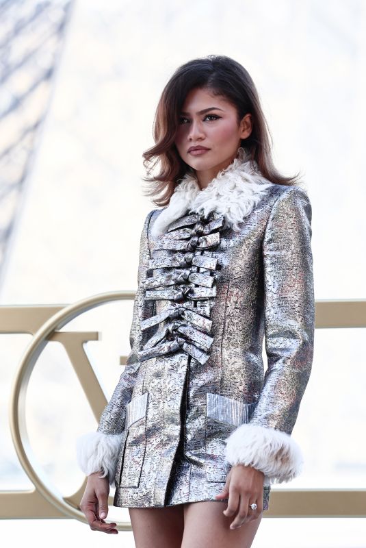 ZENDAYA at Louis Vuitton Fashion Show at Paris Fashion Week 09/30/2025