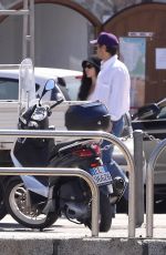 ZOE KRAVITZ and Harry Out and About in Argentario 09/16/2025