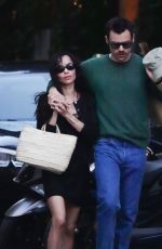 ZOE KRAVITZ and Harry Styles Out Shopping in Rome 09/14/2025