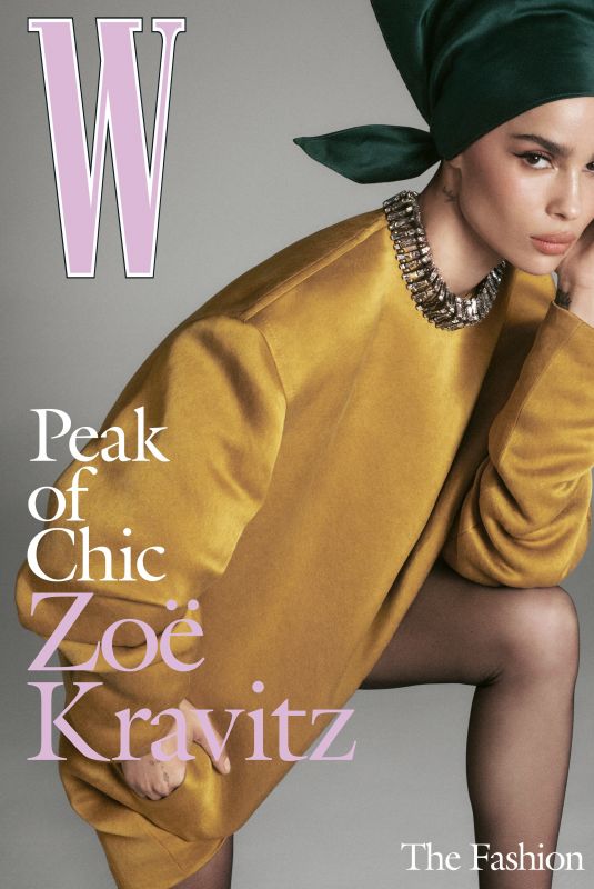ZOE KRAVITZ for W Magazine, September 2025