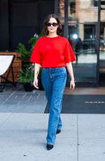 ZOEY DEUTCH Out and About in New York 09/02/2025
