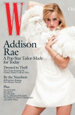 ADDISON RAE in W Magazine, October 2025