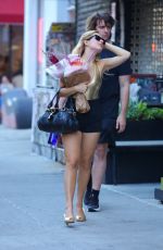 ADDISON RAE Out Celebrates Her 25th Birthday in New York City 10/06/2025