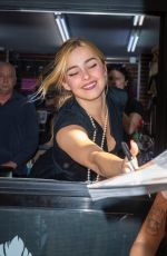 ADDISON RAE Signs Copies of Her W Magazine Cover for Fans at Mulberry Iconic Magazines & Cafe in New York City 10/06/2025