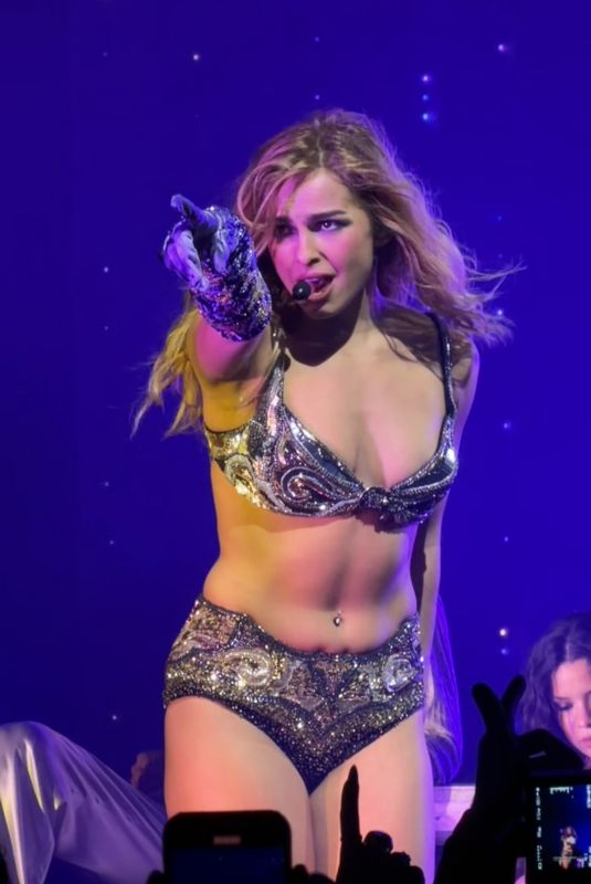 ADDISON RAE Welcomes Guest Performer Charli XCX at Her Addison Tour Concert at Greek Theatre in Los Angeles 10/22/2025