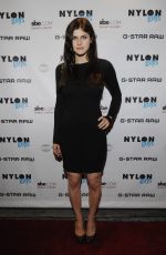 ALEXANDRA DADDARIO at NYLON Guys + G-Star Celebrate Zac Efron