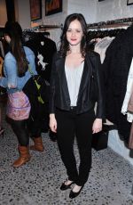 ALEXIS BLEDEL at Twinkle by Wenlan Pop-Up Shop Opening Party 12/10/2009