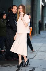 ALLISON WILLIAMS Promotes Her New Movie Regretting You in New York 10/22/2025