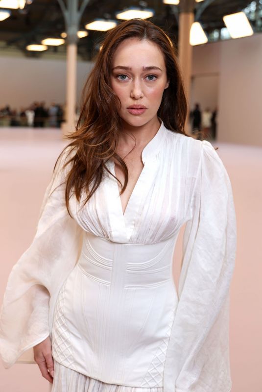 ALYCIA DEBNAM-CAREY at Zimmermann Fashion Show at PFW in Paris 10/06/2025
