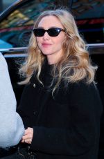 AMANDA SEYFRIED Arrives at a Q&A and Screening at Union Square in New York City 10/21/2025
