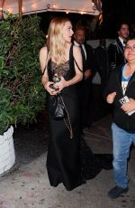 AMANDA SEYFRIED Arrives at Armani Academy Museum Gala Afterparty at Chateau Marmont in West Hollywood 10/18/2025