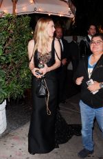 AMANDA SEYFRIED Arrives at Armani Academy Museum Gala Afterparty at Chateau Marmont in West Hollywood 10/18/2025