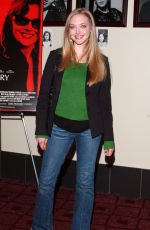 AMANDA SEYFRIED at Imaginary Heroes Premiere in Los Angeles 12/02/2004