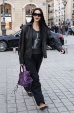 AMELIA HAMLIN Heading to Place Vendome in Paris 10/01/2025