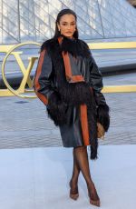 AMINA MUADDI at Louis Vuitton Fashion Show at Paris Fashion Week 09/30/2025
