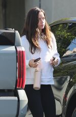 ANA DE ARMAS Arrives at a Gym in Santa Monica 10/22/2025