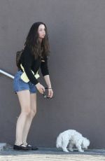 ANA DE ARMAS Out with Her Dog in Los Angeles 10/28/2025
