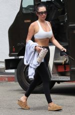 ANASTASIA KARANIKOLAOU Leaves Pilates Class in Los Angeles 06/12/2025