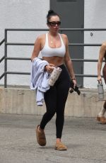 ANASTASIA KARANIKOLAOU Leaves Pilates Class in Los Angeles 06/12/2025