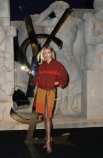 ANJA RUBIK at Saint Laurent Womenswear Fashion Show at Paris Fashion Week 09/29/2025
