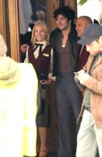 ANNASOPHIA ROBB on the Set of I Play Rocky in Elizabeth NJ 10/21/2025