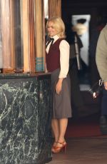 ANNASOPHIA ROBB on the Set of I Play Rocky in Elizabeth NJ 10/21/2025