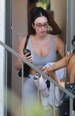 ANSTASIA KARANIKOLAOU Leaves Pilates Class in Los Angeles 06/05/2025