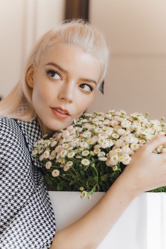 ANYA TAYLOR-JOY for British Vogue Before Dior Paris Fashion Week Show, October 2025