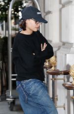 ARIANA GREENBLATT Arrives at Her Hotel in Paris 09/27/2025