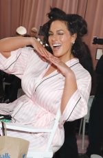 ASHLEY GRAHAM in the Backstage at Victoria