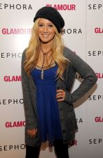 ASHLEY TISDALE at Glamour Magazine Event at a Sephora Store in New York 11/10/2009