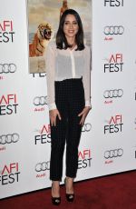 AUBREY PLAZA at AFI Fest Los Angeles Times Young Hollywood Panel 11/02/2012