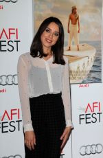 AUBREY PLAZA at AFI Fest Los Angeles Times Young Hollywood Panel 11/02/2012