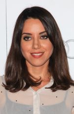 AUBREY PLAZA at AFI Fest Los Angeles Times Young Hollywood Panel 11/02/2012