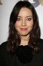 AUBREY PLAZA at GQ Men Of The Year Party 11/13/2012