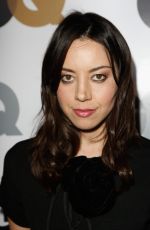AUBREY PLAZA at GQ Men Of The Year Party 11/13/2012