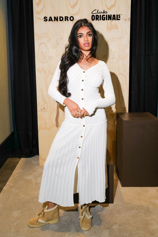 AVANTIKA at Sandro X Clarks Originals Launch Party in New York 10/16/2025
