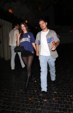 BARBARA PALVIN and Dylan Sprouse Leaves Chateau Marmont in Los Angeles 10/28/2025