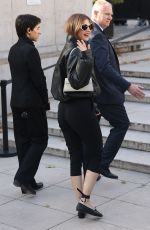 BARBARA PALVIN Arrives at Balenciaga Fashion Show in Paris 10/04/2025