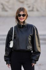 BARBARA PALVIN Arrives at Balenciaga Fashion Show in Paris 10/04/2025