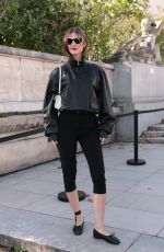 BARBARA PALVIN Arrives at Balenciaga Fashion Show in Paris 10/04/2025