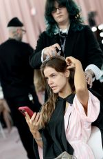 BARBARA PALVIN in the Backstage at Victoria