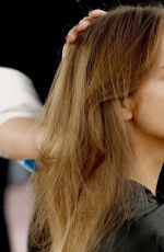BARBARA PALVIN in the Backstage at Victoria