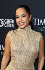 BECKY G at Time 100 Next Gala in New York City 10/30/2025