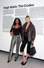 BELLA HADID at Virgil Abloh: The Codes Opening Reception in Paris 09/30/2025