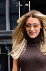 BELLA HADID Out and About in SoHo in New York City 10/15/2025