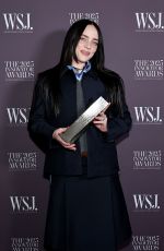 BILLIE EILISH at WSJ. Magazine 2025 Innovator Awards at Museum of Modern Art in New York City 10/29/2025