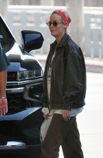 BRIA LARSON Arrives at Airport in San Antonio 10/27/2025