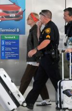 BRIA LARSON Arrives at Airport in San Antonio 10/27/2025